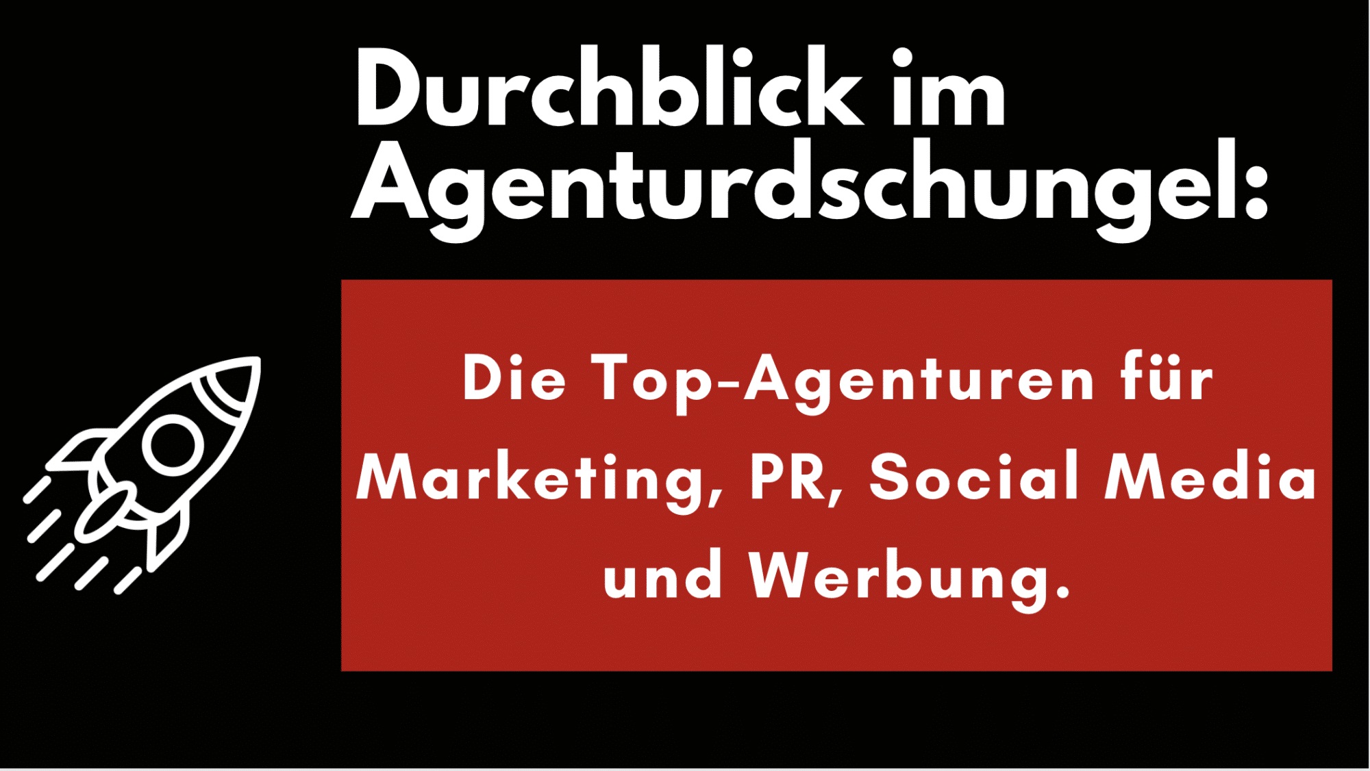 Top-Agenturen 2024. Warum COURAGE die richtige Wahl ist.